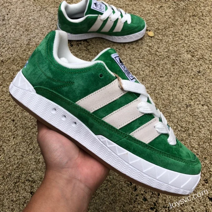 Adidas Adimatic White Green Retro Sneakers GZ6202