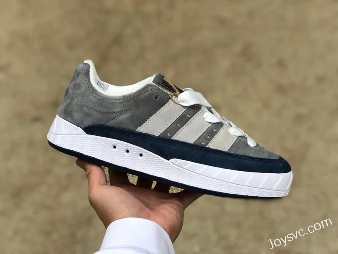 Adidas Adimatic Grey Blue Retro Sneakers HP991