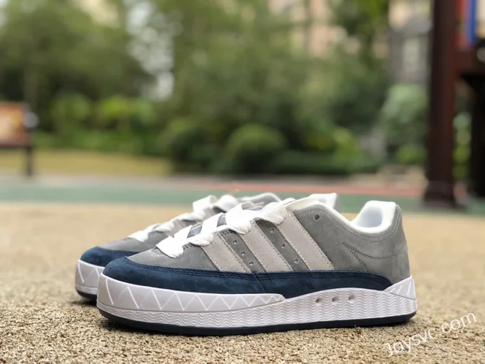 Adidas Adimatic Grey Blue Retro Sneakers HP991