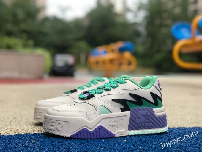 Coca Cola x STARTER White Green Purple - Retro Sneakers