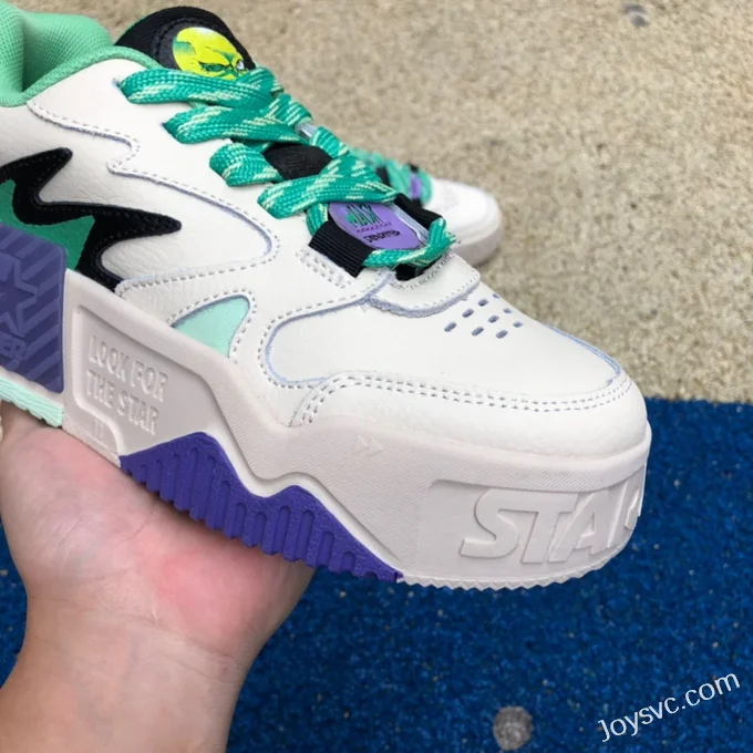 Coca Cola x STARTER White Green Purple - Retro Sneakers