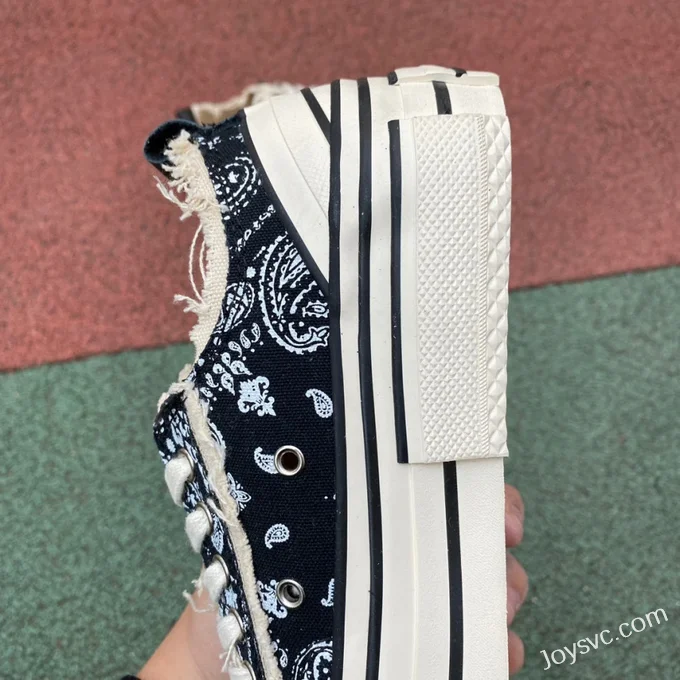 VESSEL G.O.P. LOWS in Black and White with Paisley