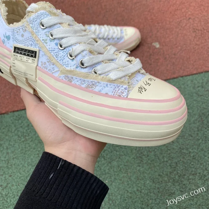 VESSEL G.O.P. LOWS in White and Pink