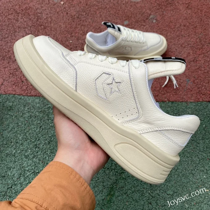 Rick Owens DRKSHDW x Converse Turbodrk Weapon Low Beige