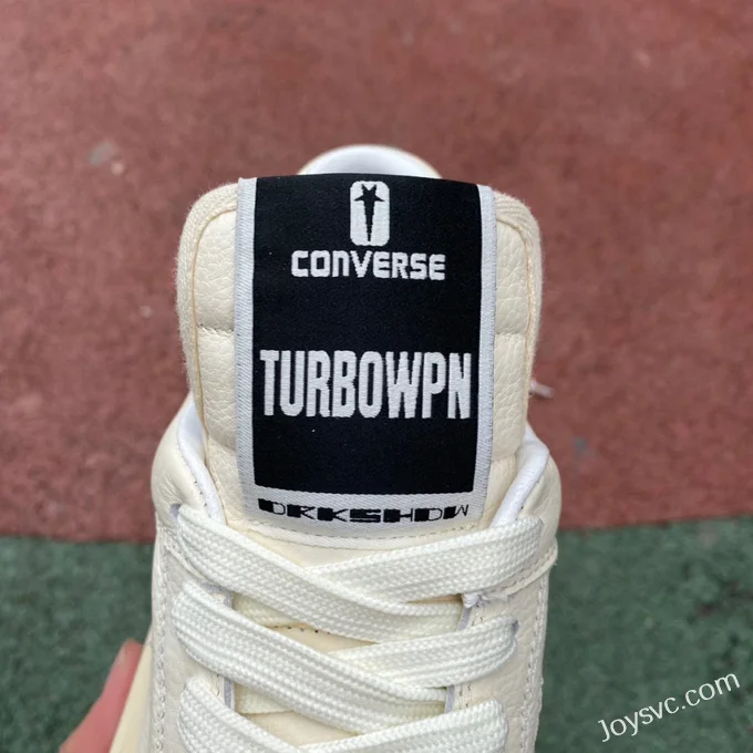 Rick Owens DRKSHDW x Converse Turbodrk Weapon Low Beige