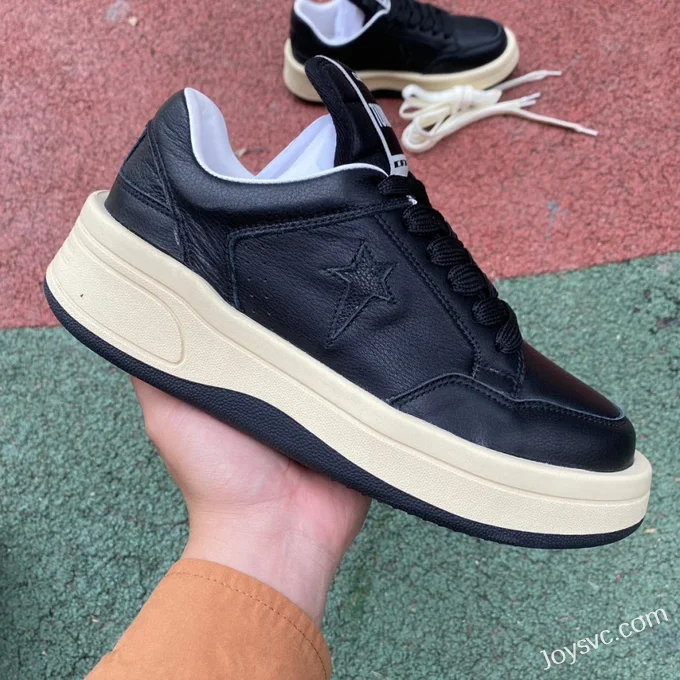 Rick Owens DRKSHDW x Converse Turbodrk Weapon Low Black White