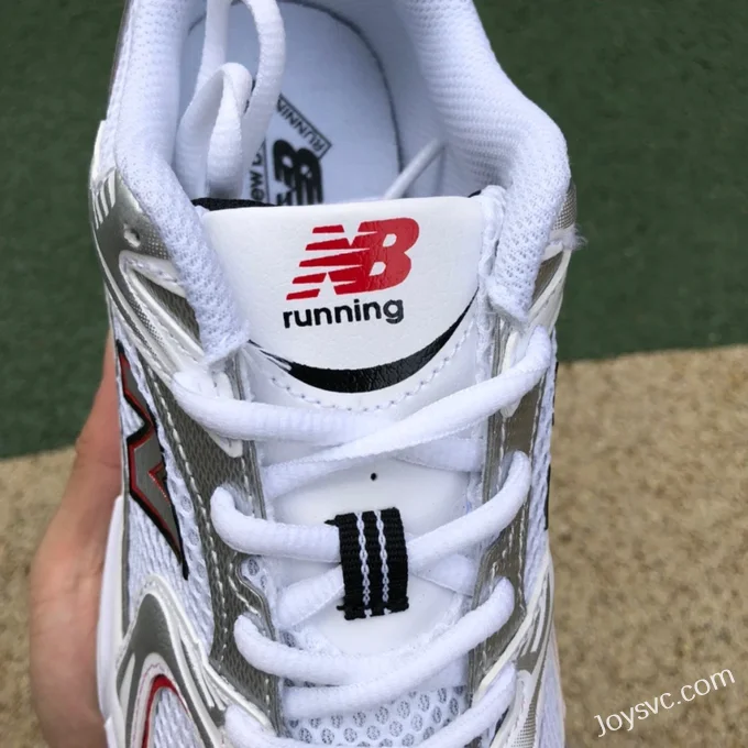 NB 530 Silver White Red New Balance 530 Retro Running Shoes MR530SA