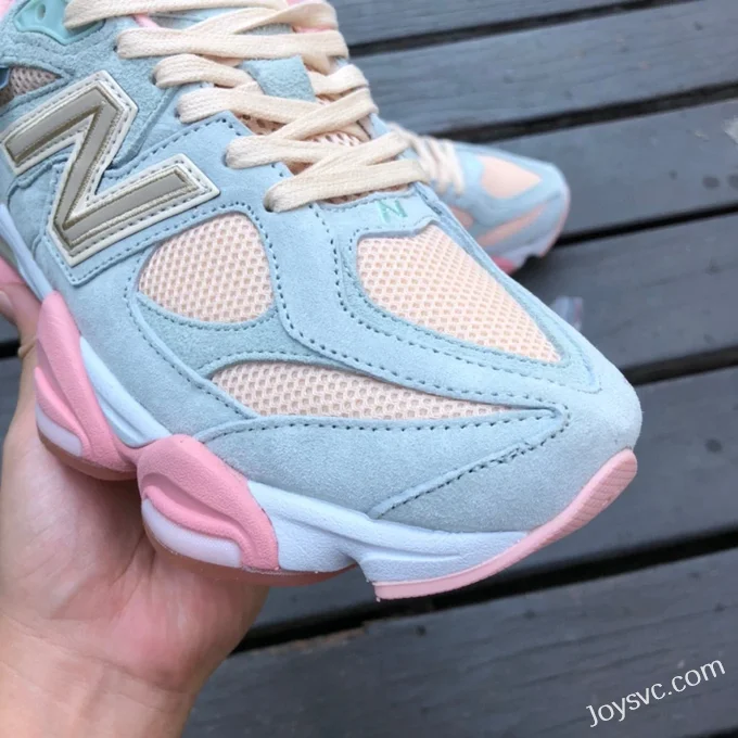 New Balance 9060 Pink Blue Joe Freshgoods Retro Running Shoes U9060JG1