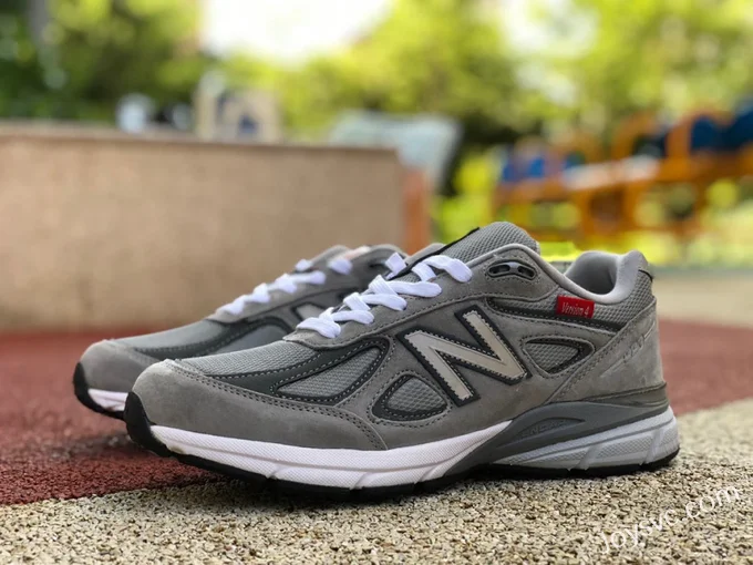 New Balance 990 Cool Grey Retro Running Shoes M990VS4