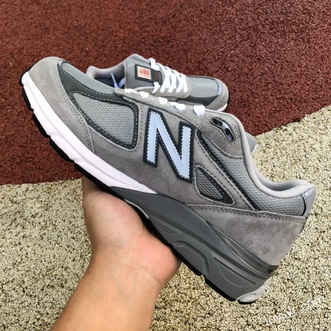 New Balance 990 Cool Grey Retro Running Shoes M990VS4