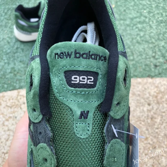 New Balance 992 Green JJJJound Retro Running Shoes M992JJ