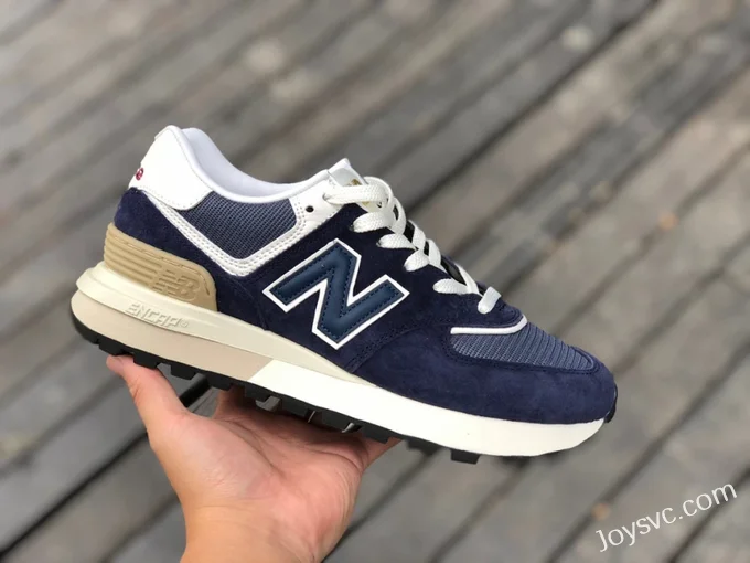 New Balance 574 Navy Blue Legacy Retro Casual Running Shoes U574LGBB