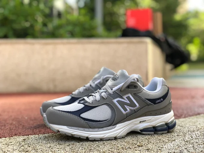 NB 2002R Grey Blue Thisisneverthat x New Balance 2002R Retro Running Shoes M2002RTH