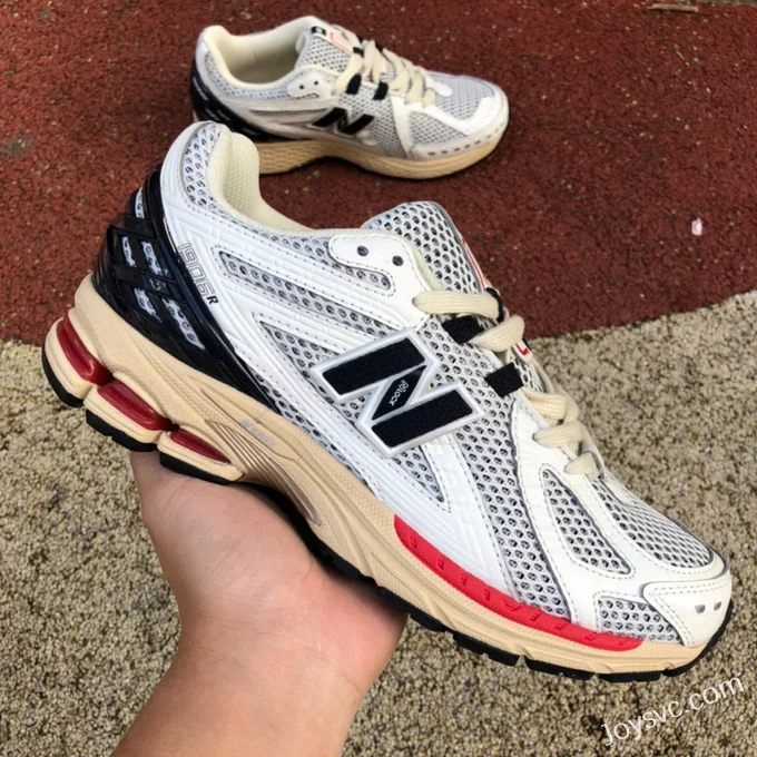 NB 1906R White Grey Black Red New Balance 1906R Retro Running Shoes M1906RR