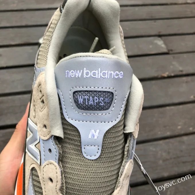 New Balance 992 Grey Silver WTAPS Retro Running Shoes M992WT