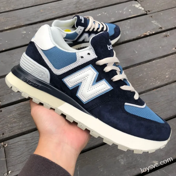 New Balance 574 Black Blue Grey Retro Casual Shoes U574LGVC