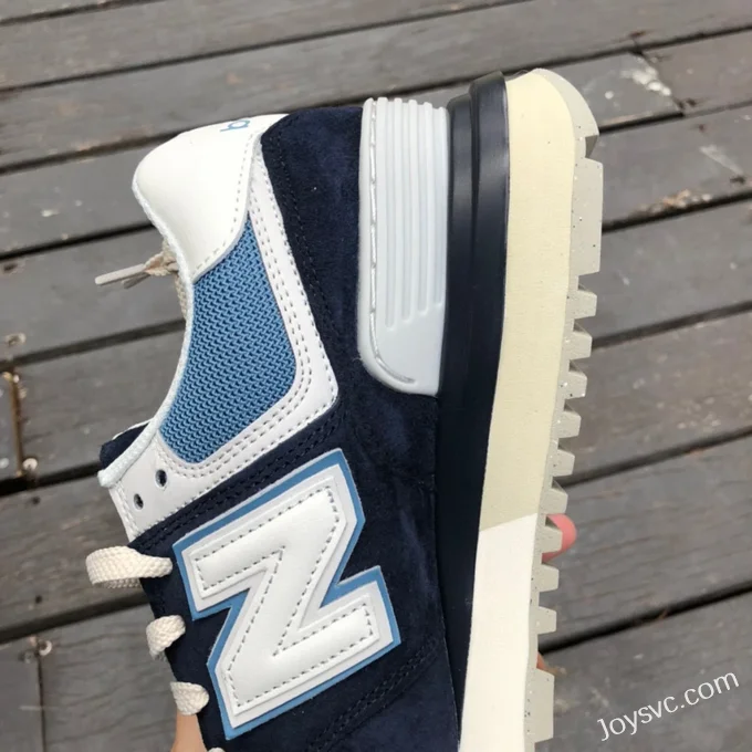 New Balance 574 Black Blue Grey Retro Casual Shoes U574LGVC