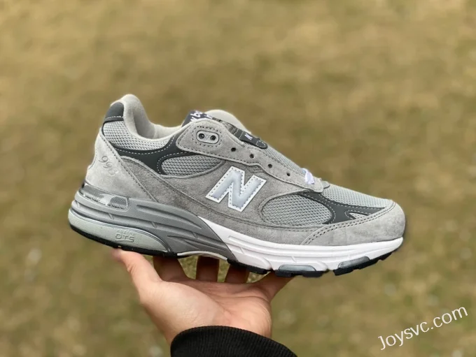 New Balance 993 Grey Retro Running Shoes MR993GL