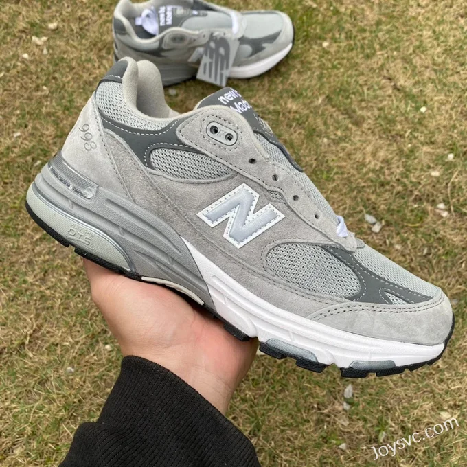 New Balance 993 Grey Retro Running Shoes MR993GL