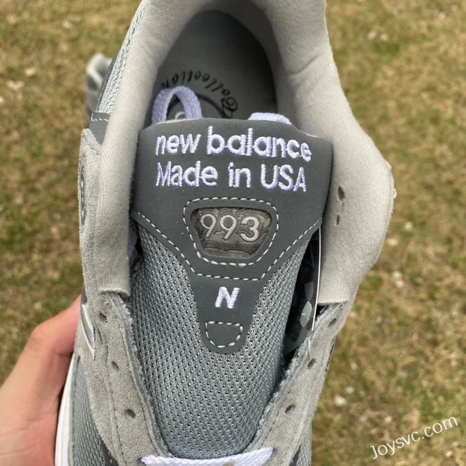 New Balance 993 Grey Retro Running Shoes MR993GL