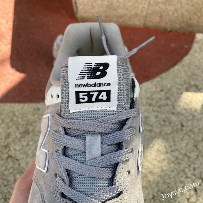 New Balance 574 Thick Sole Grey Retro Dad Shoes for Women WL57ZBA