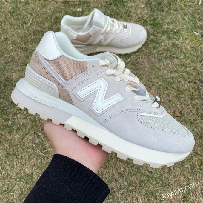 New Balance 574 Beige Brown Retro Casual Shoes U574LGTW