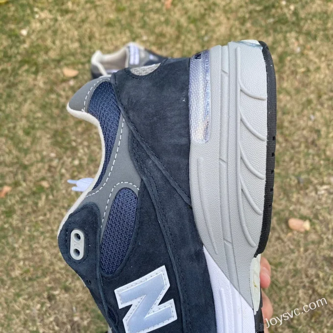 New Balance 993 Navy Blue Retro Running Shoes MR993NV