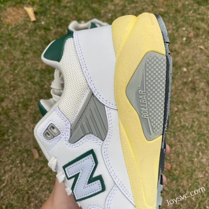 New Balance NB580 White Green Yellow Retro Casual Shoes MT580RCA