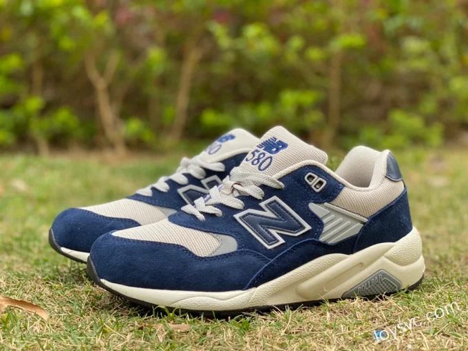 New Balance NB580 Navy Blue Retro Casual Shoes MT580OG2