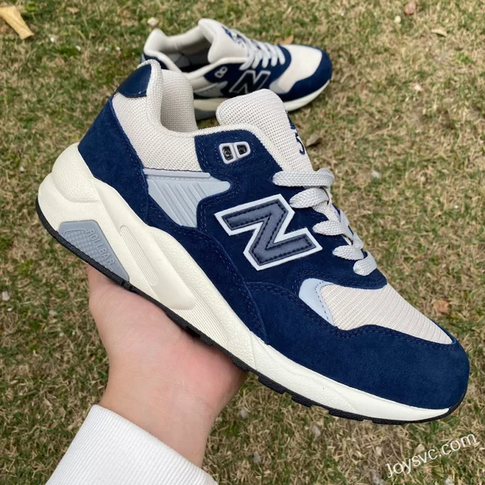 New Balance NB580 Navy Blue Retro Casual Shoes MT580OG2