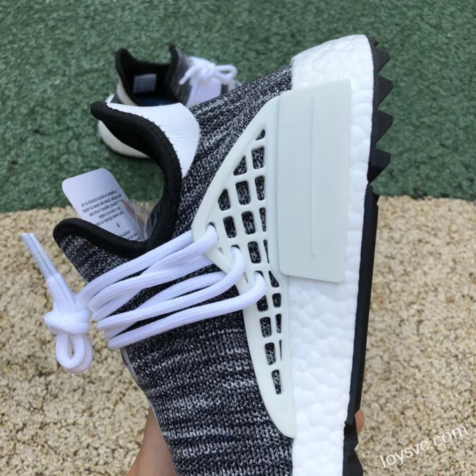 NMD Human Race Trail Black White Grey Running Shoes AC7359