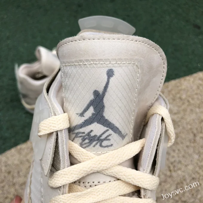 OFF-WHITE x Air Jordan 4 CV9388-100 White