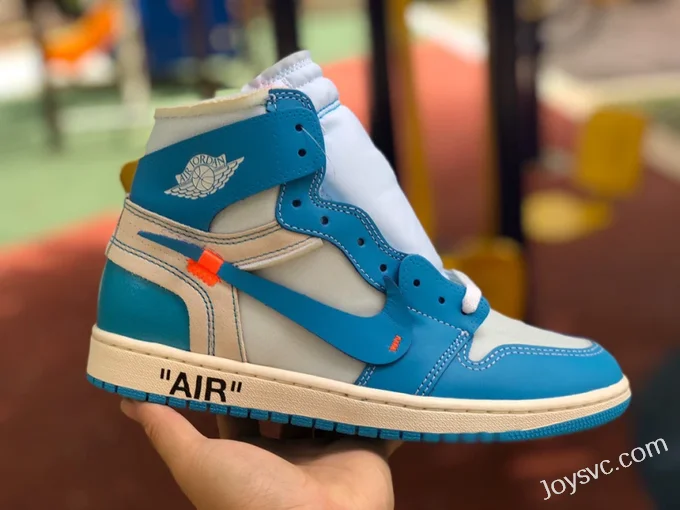 Air Jordan 1 x OFF-WHITE AQ0818-148 UNC Blue