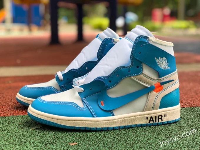 Air Jordan 1 x OFF-WHITE AQ0818-148 UNC Blue