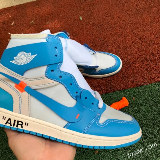 Air Jordan 1 x OFF-WHITE AQ0818-148 UNC Blue