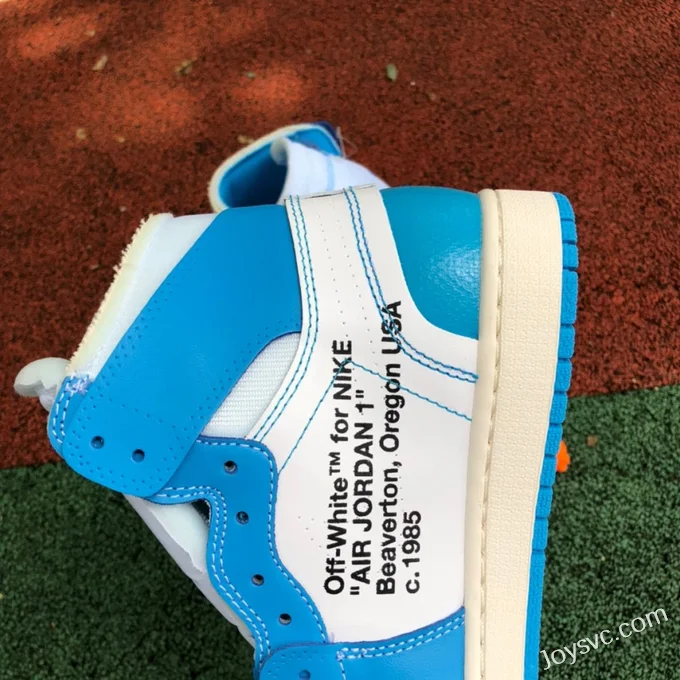 Air Jordan 1 x OFF-WHITE AQ0818-148 UNC Blue