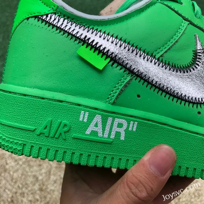 OFF-WHITE x Nike Air Force 1 Light Green Spark DX1419-300