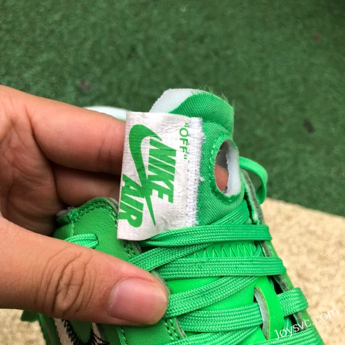 OFF-WHITE x Nike Air Force 1 Light Green Spark DX1419-300