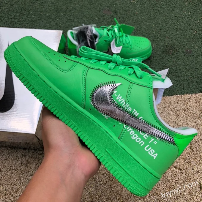 Nike Air Force 1 Low x Off-White Brooklyn Green DX1419-300