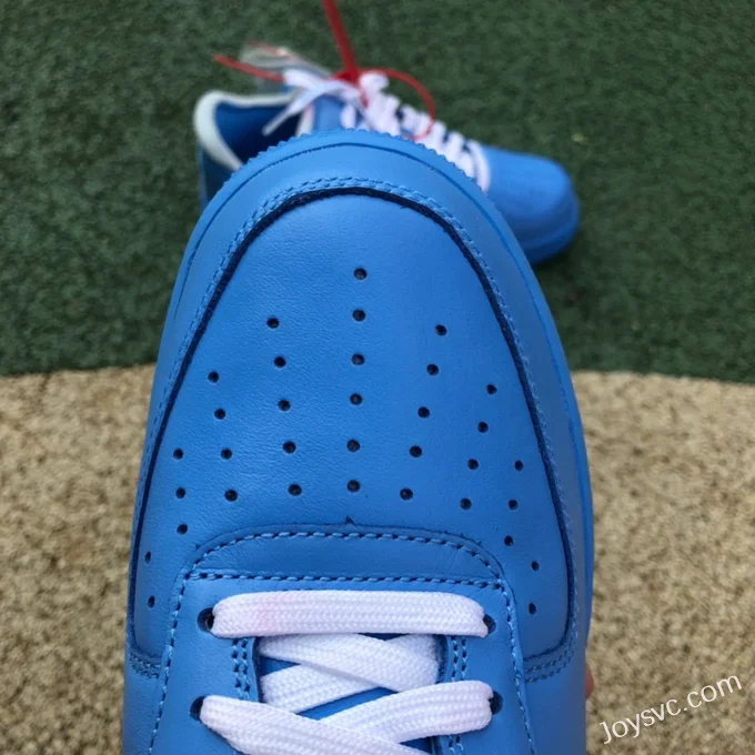 Nike Air Force 1 AF1 OW Collaboration Art Gallery Carolina Blue Pure Original Version CI1173-400