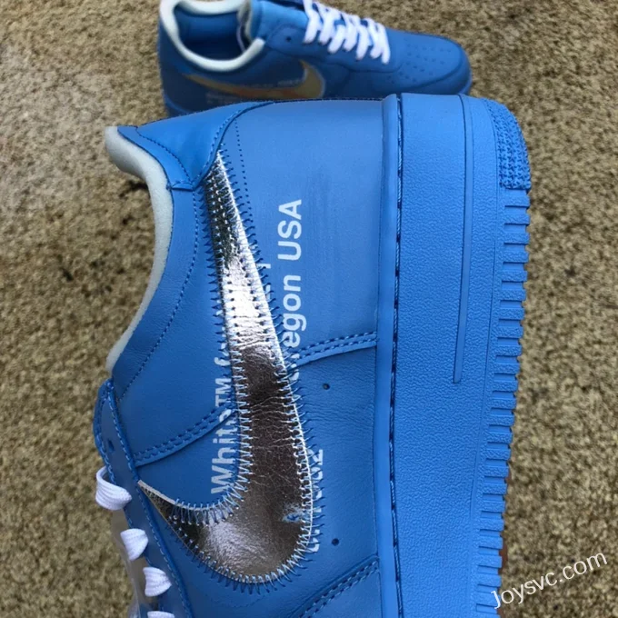 Nike Air Force 1 x OW Collaboration Art Gallery Carolina Blue CI1173-400