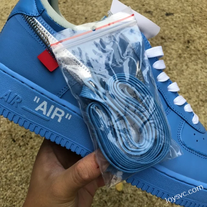 Nike Air Force 1 x OW Collaboration Art Gallery Carolina Blue CI1173-400