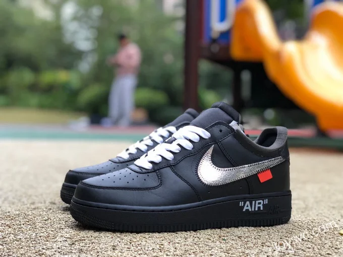 Nike Air Force 1 x OW Collaboration Black White AV5210-001