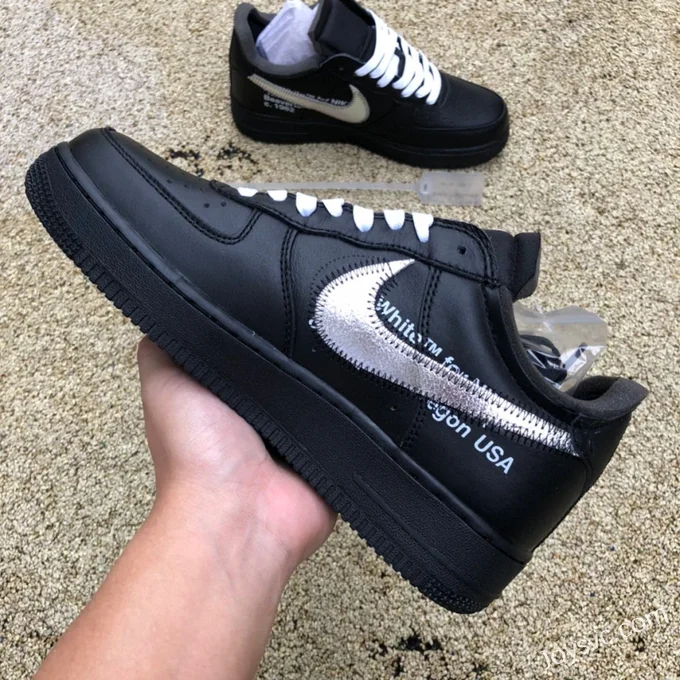 Nike Air Force 1 x OW Collaboration Black White AV5210-001