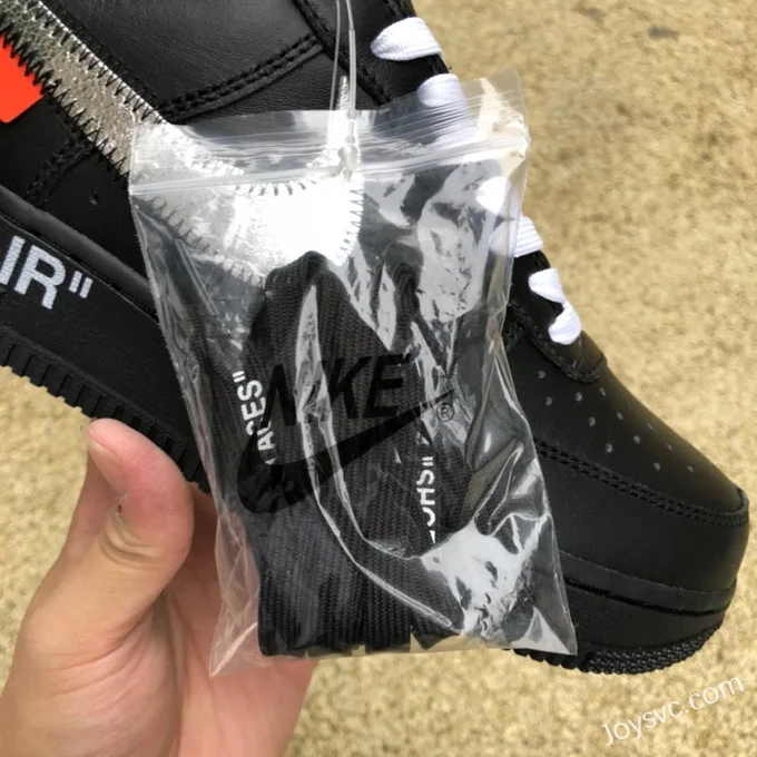 Nike Air Force 1 x OW Collaboration Black White AV5210-001