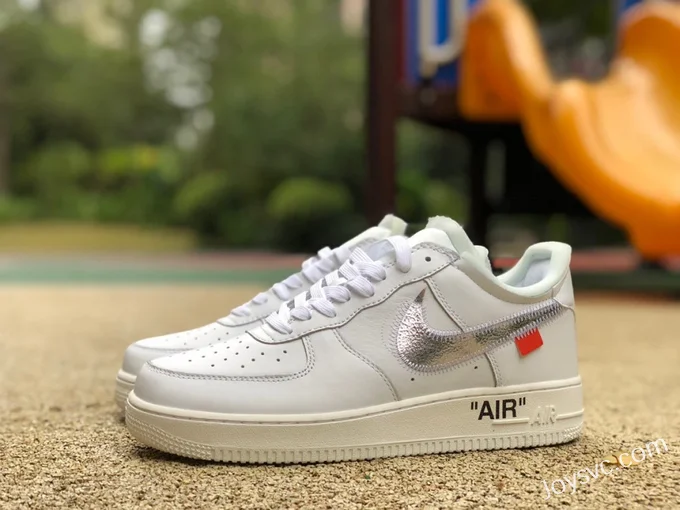 Nike Air Force 1 x OW Collaboration Pure White AO4297-100