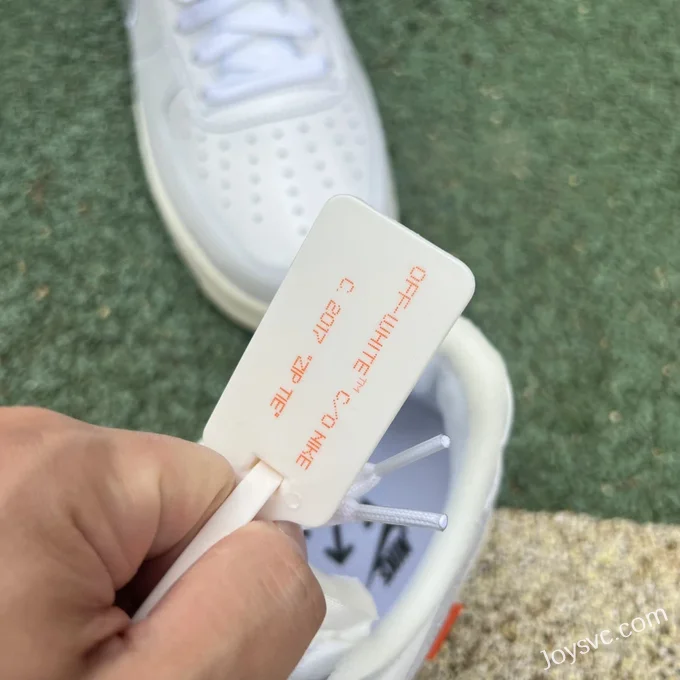 OFF-White x Nike Air Force 1 AF1 OW Collaboration Silver White Low AO4297-100