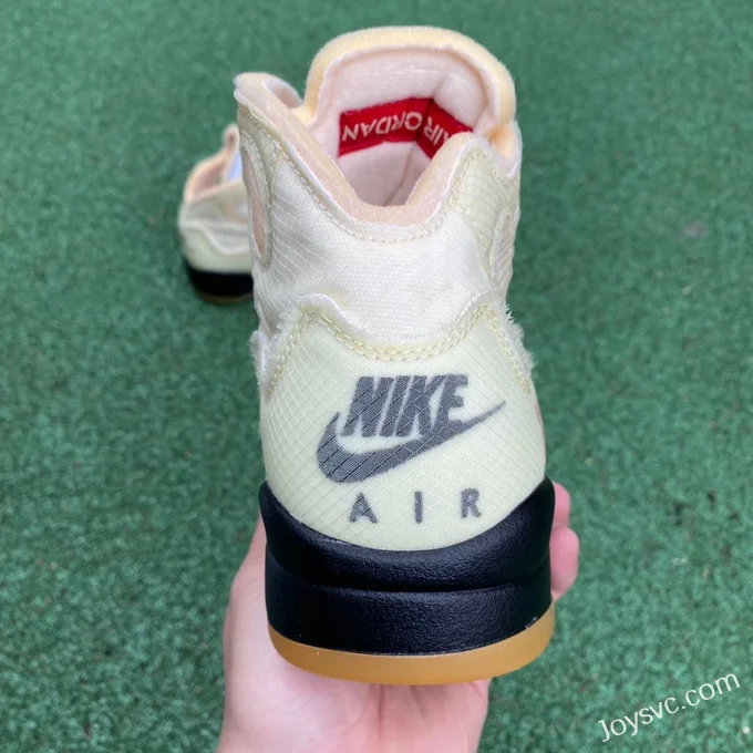 OFF-White x Air Jordan 5 DH8565-100 White