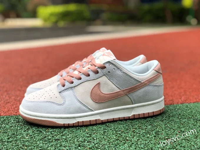 Nike Dunk Low Grey Blue Pink Fossil Rose Retro Sneakers DH7577-001