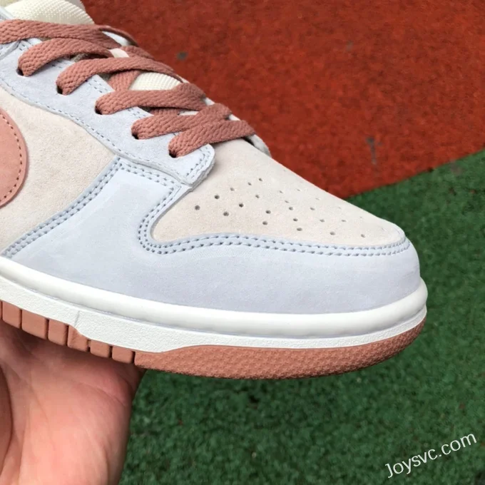 Nike Dunk Low Grey Blue Pink Fossil Rose Retro Sneakers DH7577-001